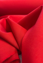 Шерсть с эластаном костюмно-плательная красная