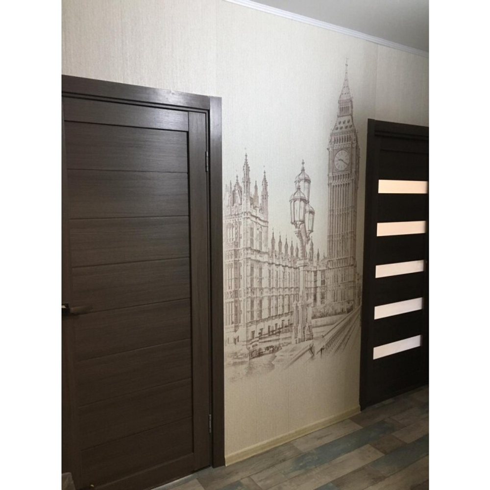 Ламинированная панель ПВХ ВЕК с цифровой печатью Травертино Бежевый - Лондон 2700х250мм