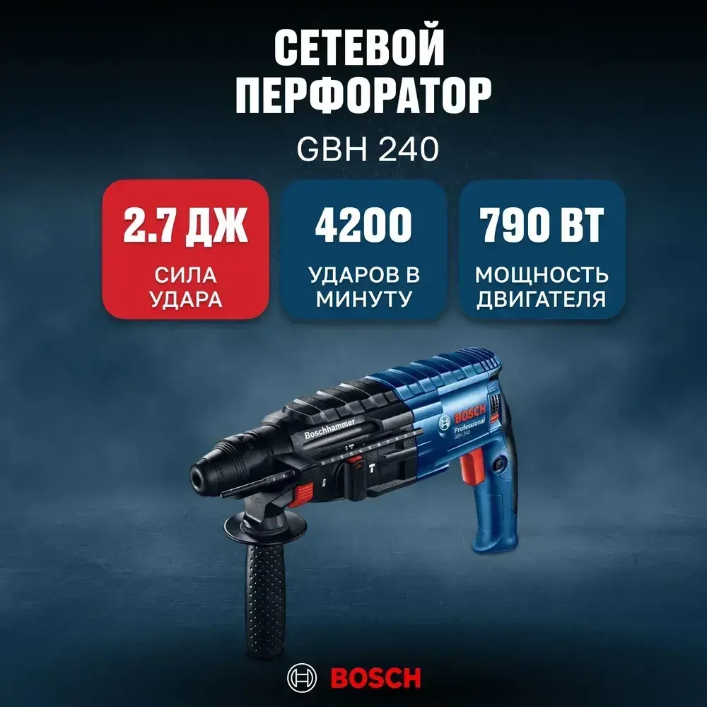 Перфоратор Bosch GBH 240 Professional 0611272100
