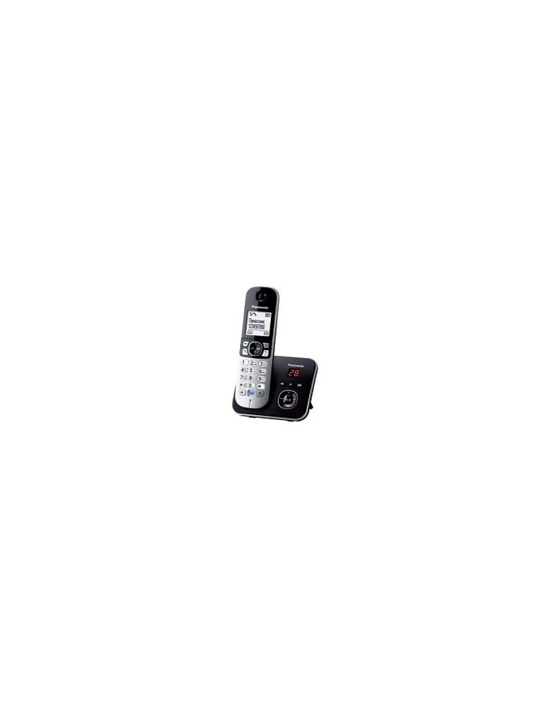 Panasonic KX-TG6821RUB  (черный) (Беспроводной DECT,автоответчик,определитель номера,телефонный справочник 120 зап.)