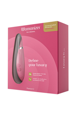 Бесконтактный клиторальный стимулятор Womanizer Premium 2 розовый