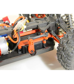 Радиоуправляемый монстр Remo Hobby SMAX UPGRADE (красный) 4WD 2.4G 1/16 RTR