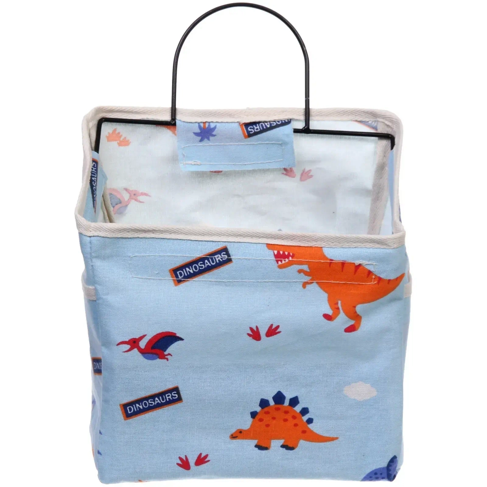 Карман настенный подвесной «ФРАТТИ БУМ», принт динозаврики, 33*23*11см (лейбл Селфи)