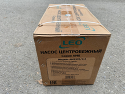 Одноступенчатый насос LEO AMS370/2.2 (380 В)