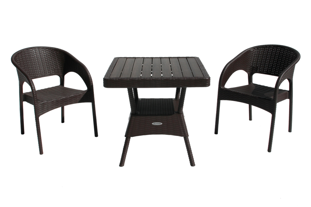 Набор мебели Ola Dom  арт.S-GS01+K-GS01 коричневый,