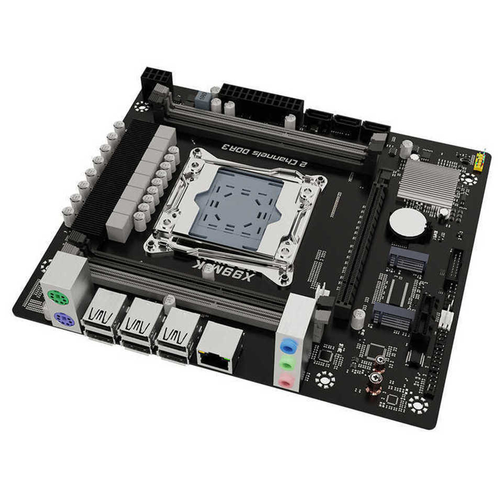 Материнская плата с процессором и памятью Jingsha X99M-K D3, Socket2011-3, Xeon E5-2666v3, 32Гб (2х16Гб), mATX, Retail, 2xDDR3, PCIe3.0, 1xM.2, GLAN, M.2 WiFi, 2xPS/2, 8xUSB2, 2xUSB3 (JGS-X99M-K-D3-2666V3-32G)