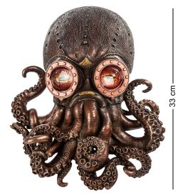 WS-386 Маска в стиле Стимпанк «Осьминог»