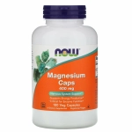 Витамины NOW Magnesium Caps 400 мг 180 капсул
