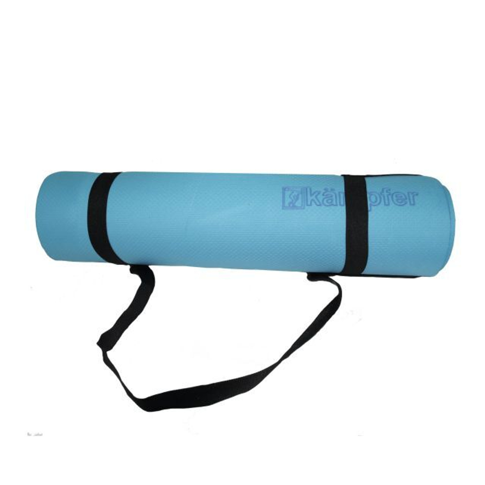Коврик для йоги Kampfer Yoga Mat (60х180х0,65 см) синий