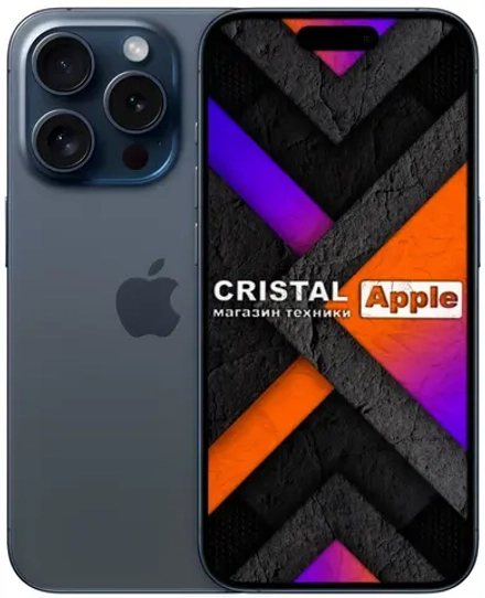 iPhone 15 Pro Max 256ГБ Blue Titanium(Без коробки)