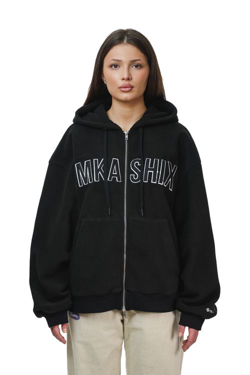 Худи Ymkashix Zip Original fleece черное