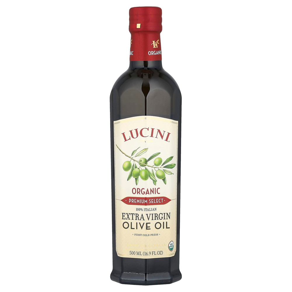 Lucini, Высококачественное органическое оливковое масло первого холодного отжима, 500 мл (16,9 жидк. унции)