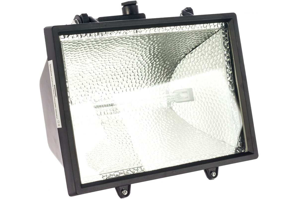 Прожектор ИО-1000Вт симметричный черный IP54 IEK