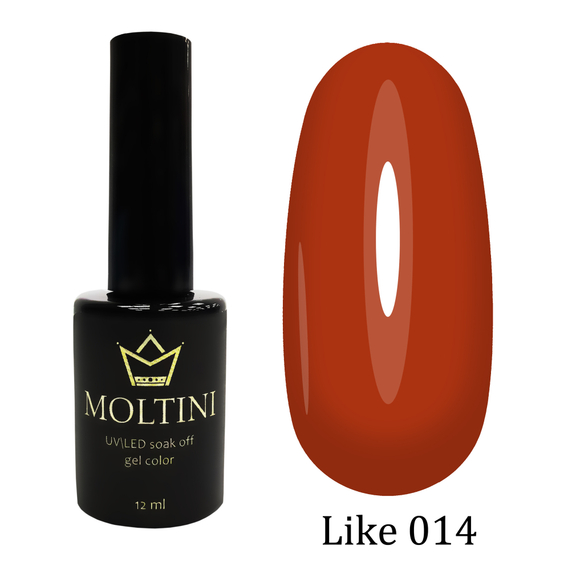 Гель-лак Moltini Like 014, 12 ml