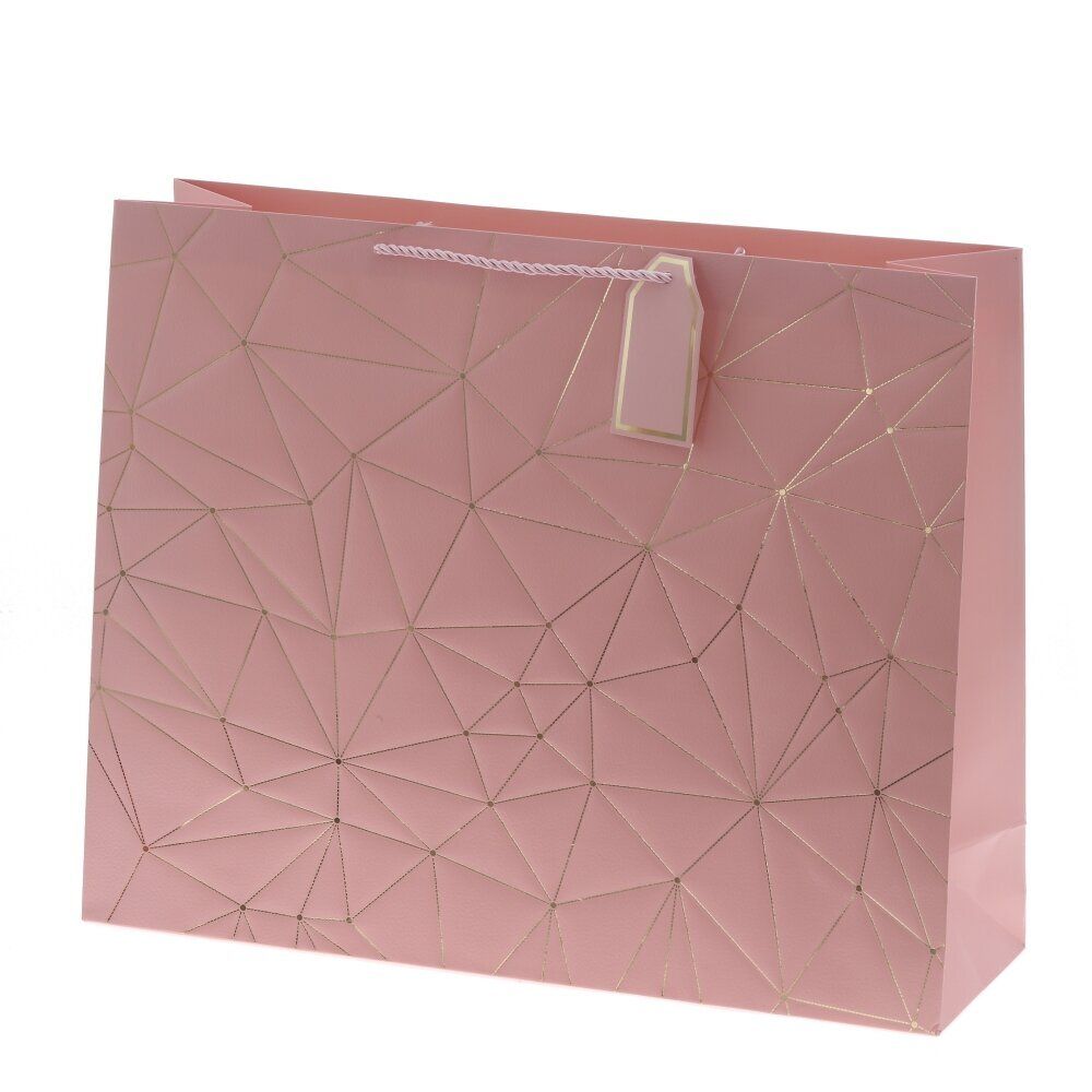 GAEM Пакет подарочный XL (бумага 210г/м2, блок 12шт), L50 W15 H40 см, 7в.