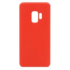 Силиконовый чехол Silicone Cover для Samsung Galaxy S9 (Красный)