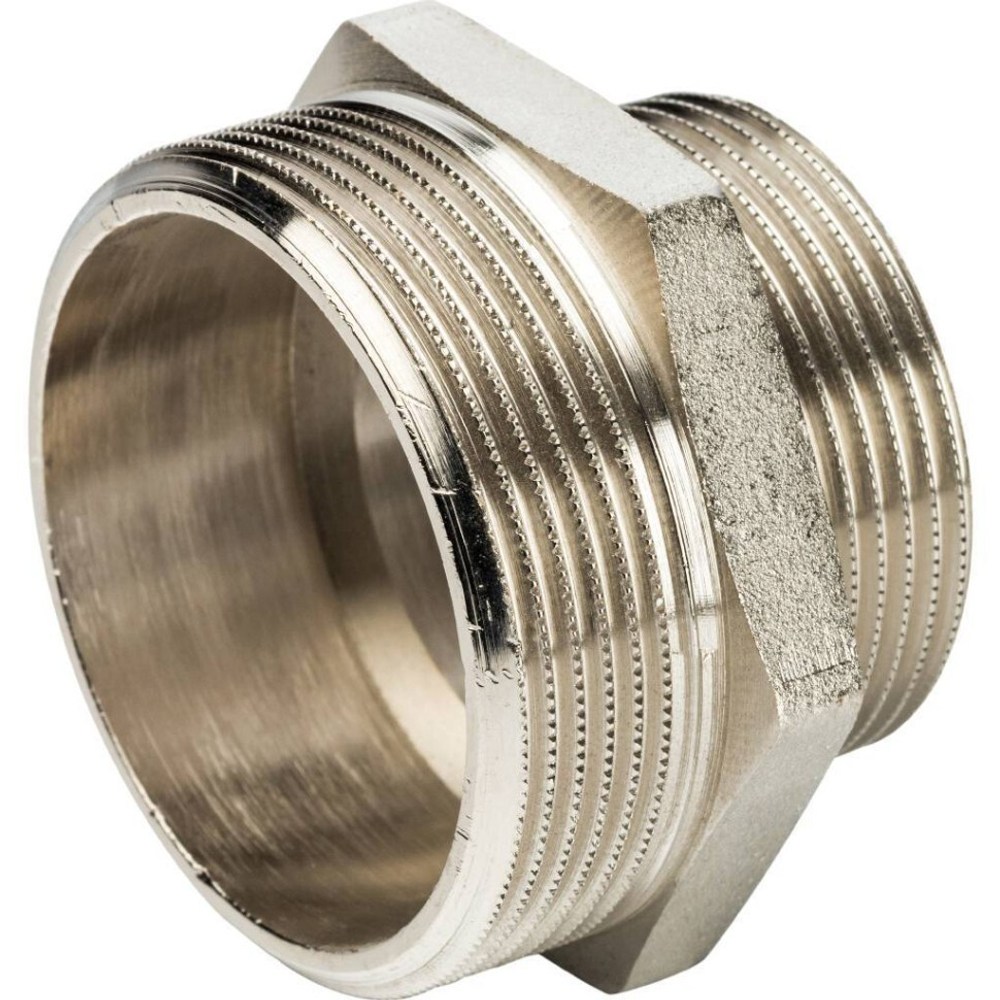 Ниппель НН переходной никелированный 2"X1"1/2 STOUT
