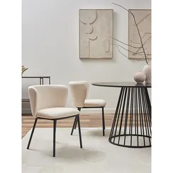 Стул Fluit, молочное букле