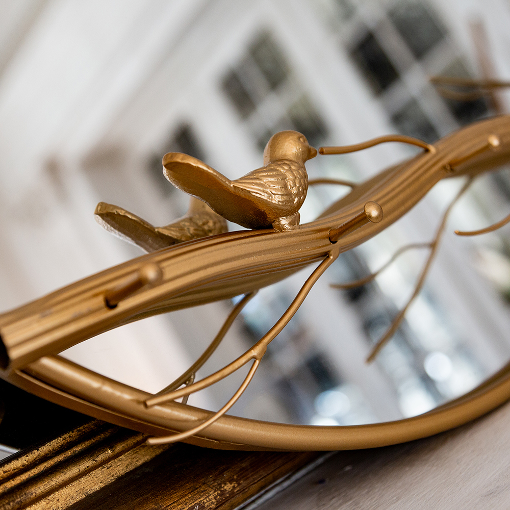 Зеркало настенное Объект мечты Багатель Голд