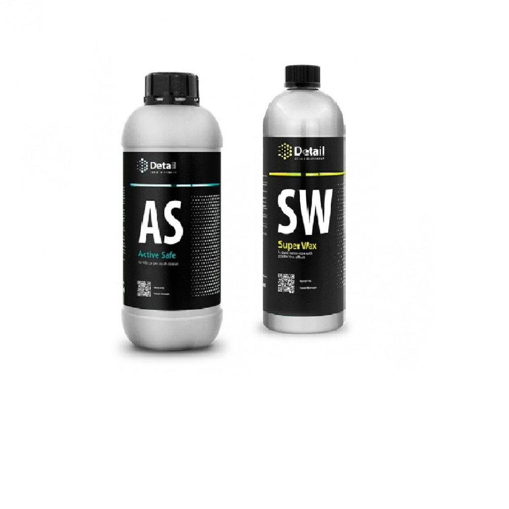 Набор для мойки кузова AS "Active Safe" 1L + SW "Super Wax" 1000 мл