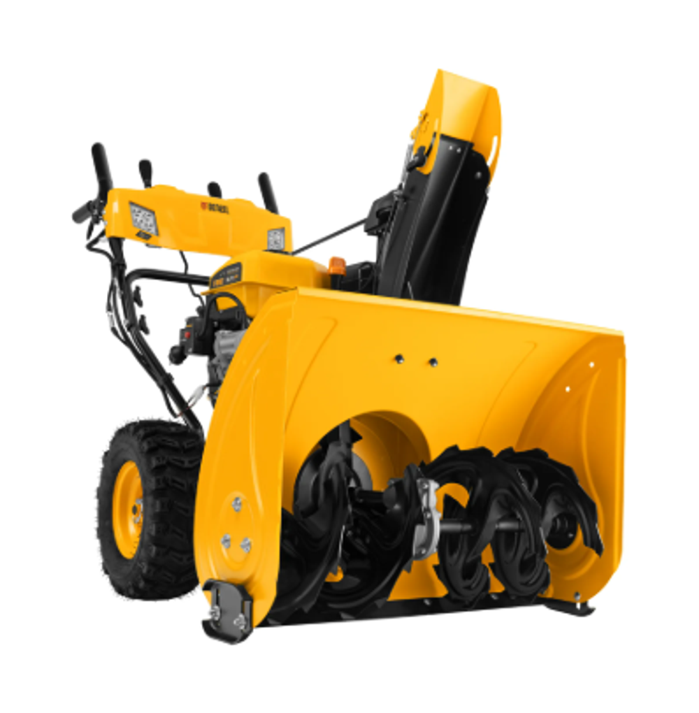 Бензиновая снегоуборочная машина SBL 711D PRO, 302cc, эл.старт, фара, обогрев, блок. дифф. Denzel