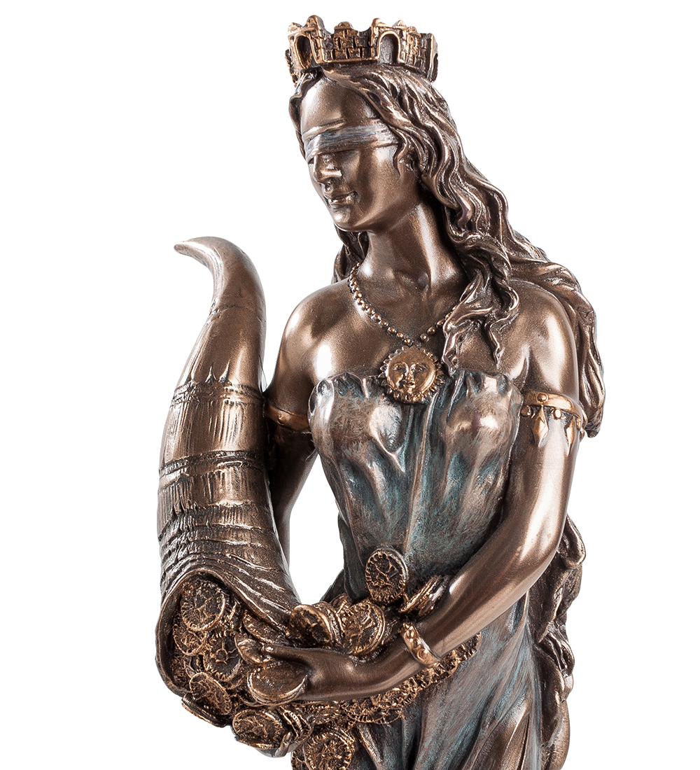 WS-557 Статуэтка ''Фортуна - богиня удачи и богатства''