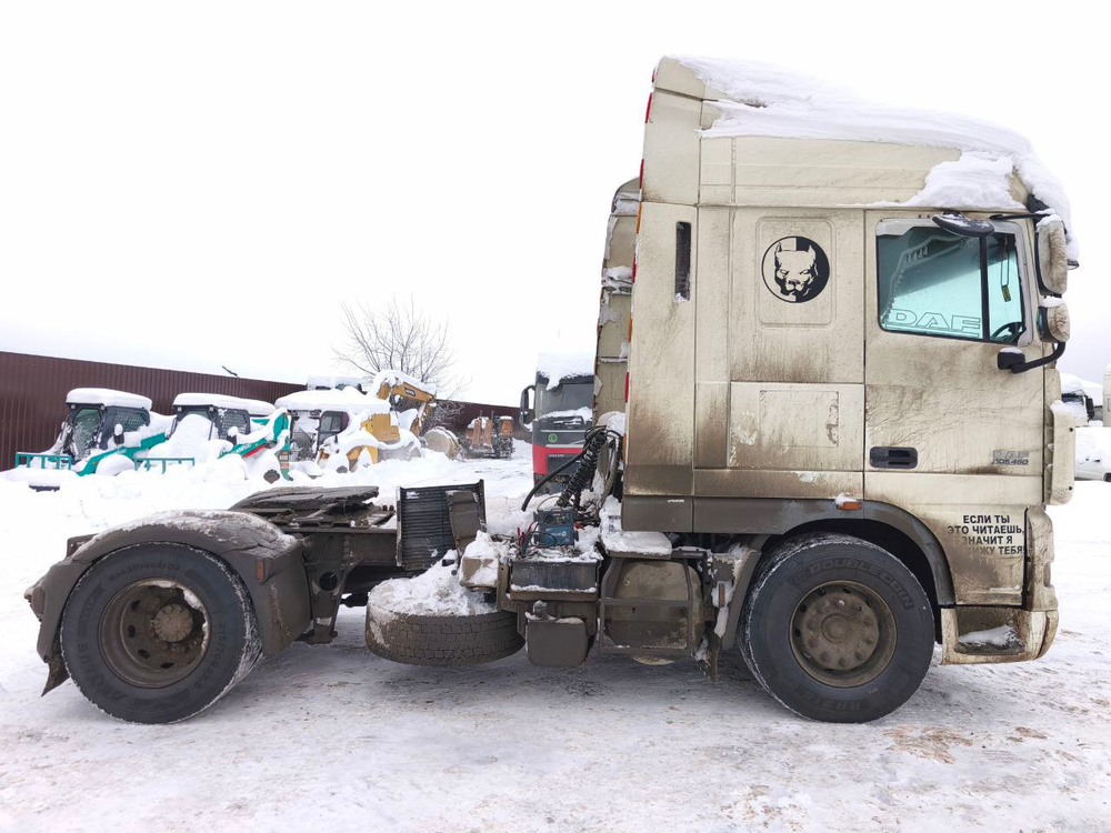 DAF XF 4x2 Седельный тягач FT XF 105 460 (Дизельный, 12,9 л, 462 л.с., АТ)
