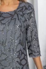 Платье Объятие ночи (серое) П11563 LT Collection