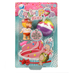 Пупс спящий + пластм. конфета на палочке, в ассорт. на блист. 15,6*6*24,6 см.