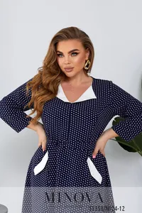 Платье 24-12-Синий Minova