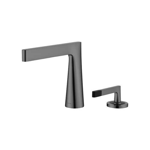 Смеситель Boheme Duo для раковины, 2х-позиционный GUN METAL