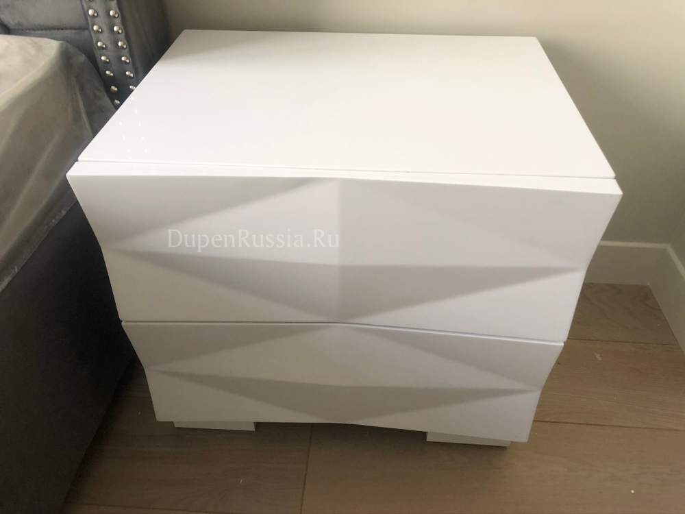 Тумба прикроватная М-153 белая