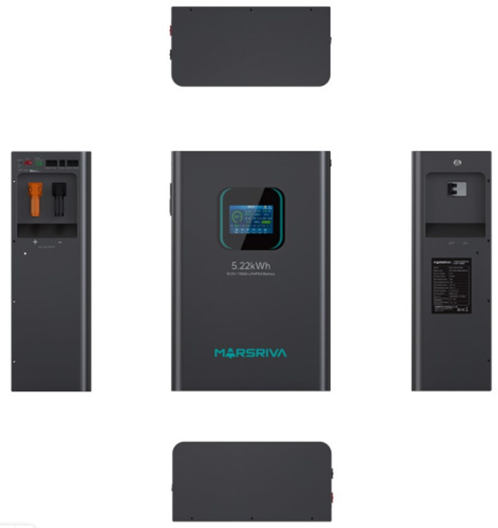 Батарея Marsriva MR-LFP48-100-WMD