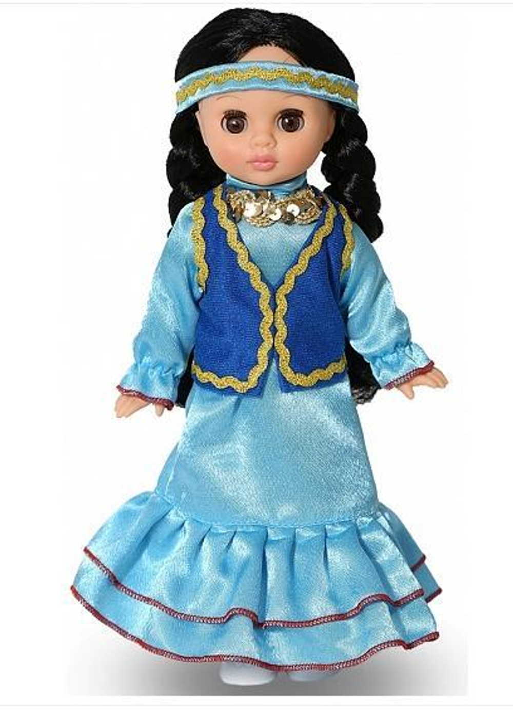 Кукла Эля в башкирском костюме 30см. (Весна)