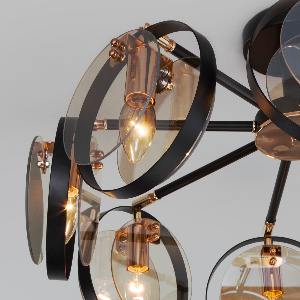 Потолочный светильник 70121/8 черный