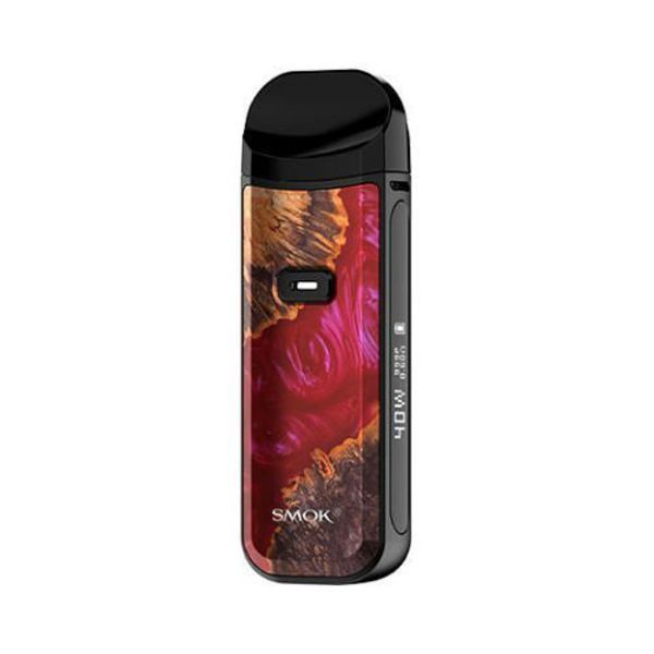 Купить Набор SMOK Nord 2 Pod 1500mAh Kit Red Stabilizing Wood (Красный+стабилизированное дерево)