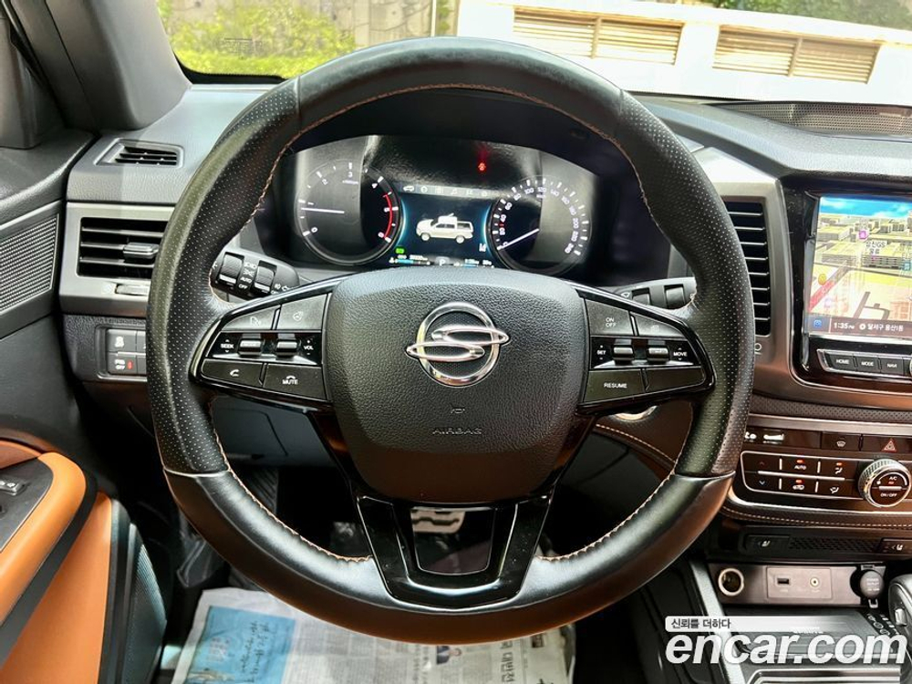 KG Mobility (Ssangyong) The New Rexton Sports KHAN Дизель 2.2 4WD (06.2021)