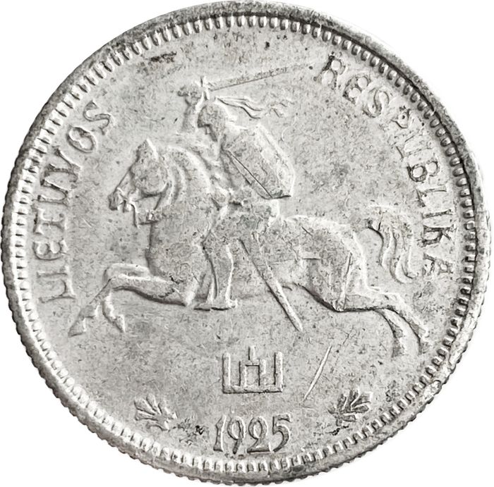 2 лита 1925 Литва XF