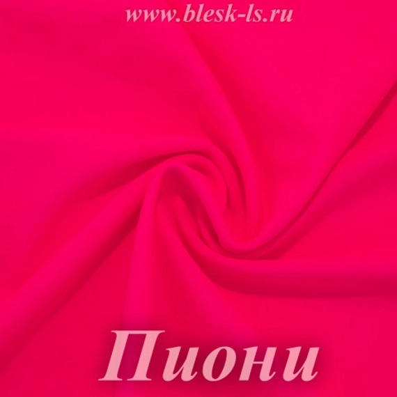 Матовый бифлекс, Пиони, 200 гр/м, розница от 30 см