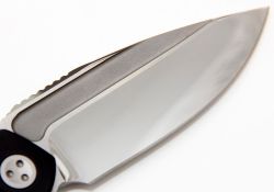 Нож Marfione Custom Anax Integral Frame Lock Knife Black Aluminumфотография - 7