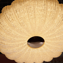 Потолочный светильник Cloyd DESSA-A FM1 / Ø30 см - золото (арт.10371)