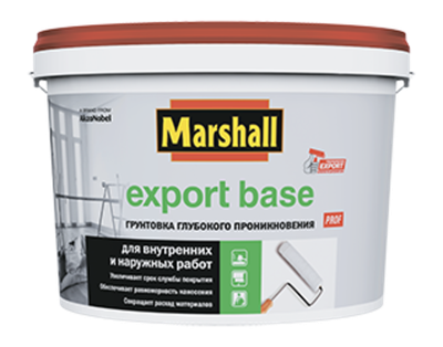 Маршал Экспорт Base грунт в/д для наружних и внутренних работ (2,5л) Россия