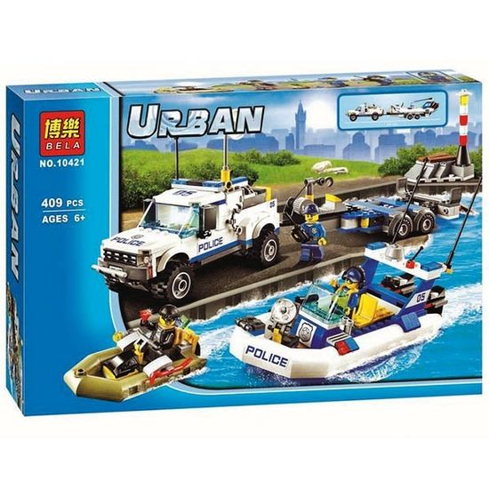 Конструктор Urban «Полицейский патруль» 409 деталей , BELA арт. 10421