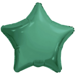 Шар фольгированный Звезда 46 см (Зеленый)
