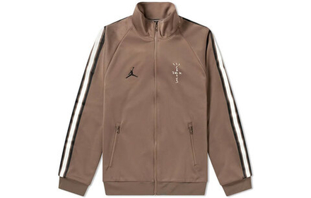 Jordan MJ Track Jacket Palomino Black x Cactus Jack by Travis Scott , CK4035-260