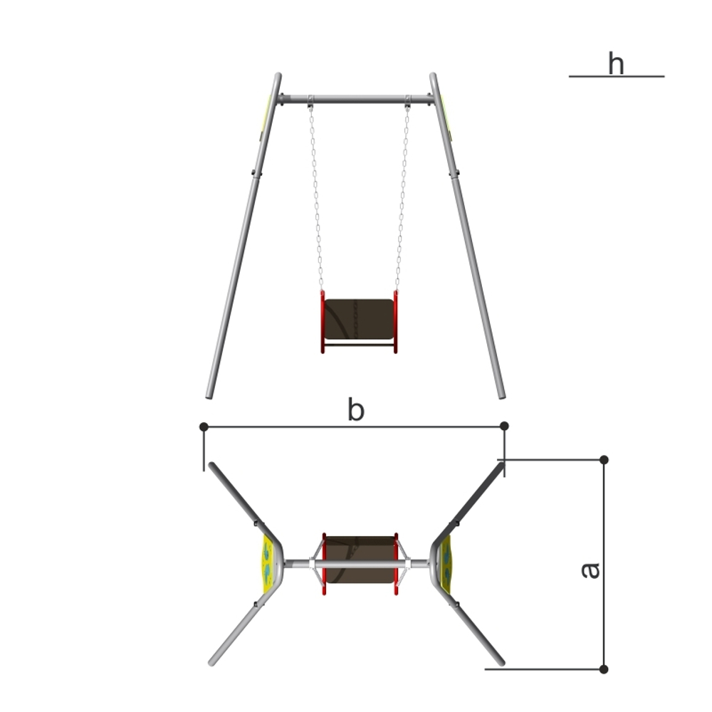 Качели для детей Romana 108.10.01