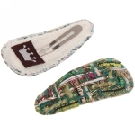 Зажимы для волос 2шт «New collection - Marina», микс 6 цветов, 6*2,5см