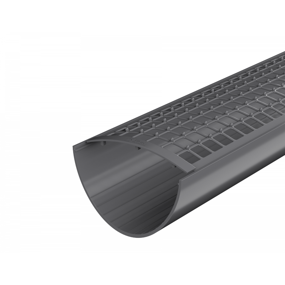 Желоб водосточный  D125 // серый // 3м // Технониколь