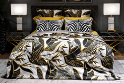 Наволочки 2шт 50x70 Garda Decor Тропики 50x70 зебра/серые