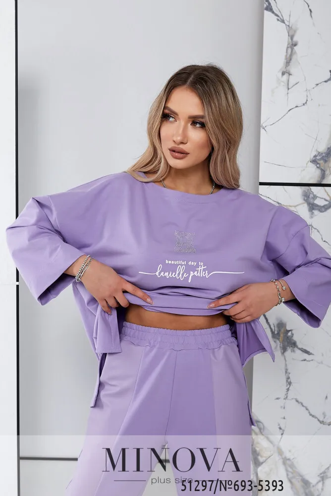 Костюм 693-5393-лаванда Minova